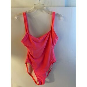 Anne Cole‎ hot pink bathing suit size 14